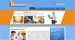Desktop Screenshot of contractorsmalibu.org
